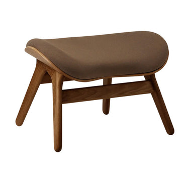 A Conversation Piece Ottoman - Dark Oak / Mocca - H: 43 cm - Umage