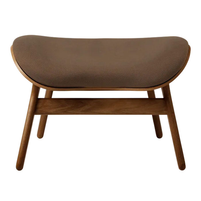 A Conversation Piece Ottoman - Dark Oak / Mocca - H: 43 cm - Umage
