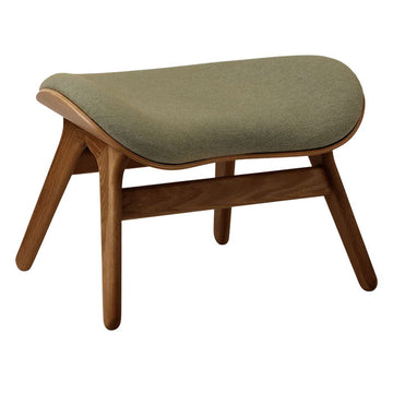 A Conversation Piece Ottoman - Dark Oak / Morning meadows - H: 43 cm - Umage