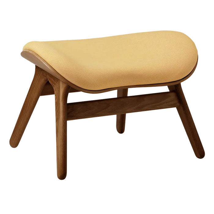 A Conversation Piece Ottoman - Dark Oak / Summer shine - H: 43 cm - Umage