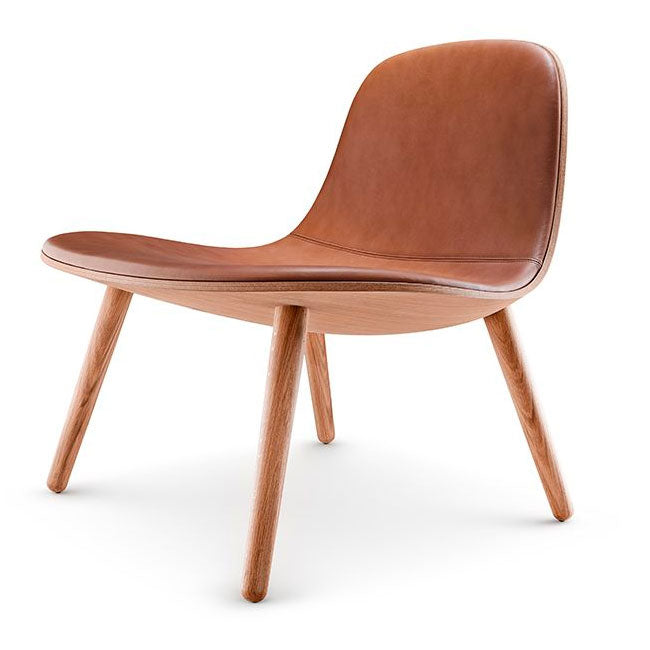 EVA SOLO ABALONE Loungestol (Olieret eg m. cognac læder) - Eva Solo