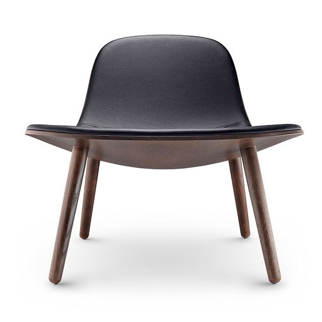 EVA SOLO ABALONE Loungestol (Røget eg m. sort læder) - Eva Solo