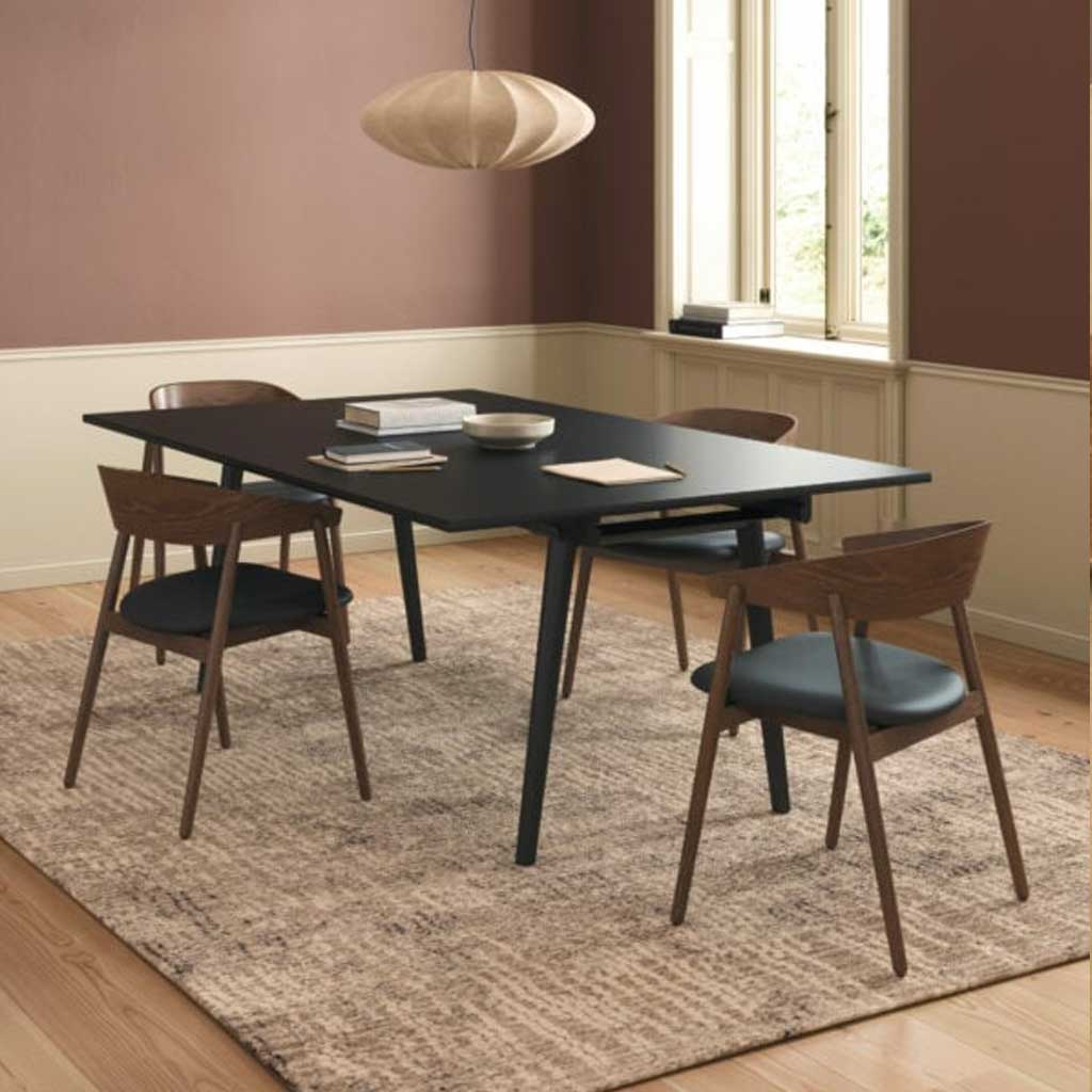 AC2 spisebordsstol - Bøg Grøn / Polster - Andersen Furniture