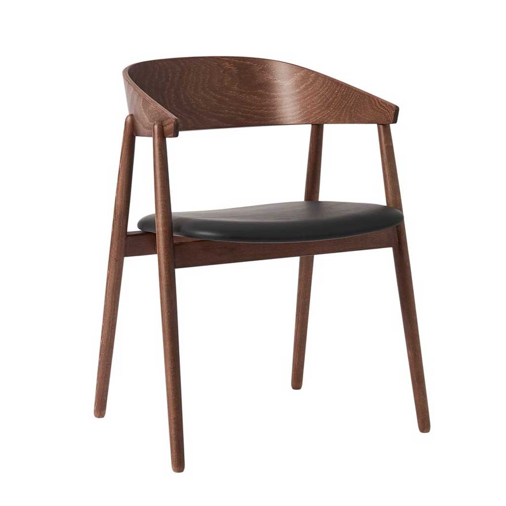 AC2 spisebordsstol - Bøg Røget mat lak / Polster - Andersen Furniture
