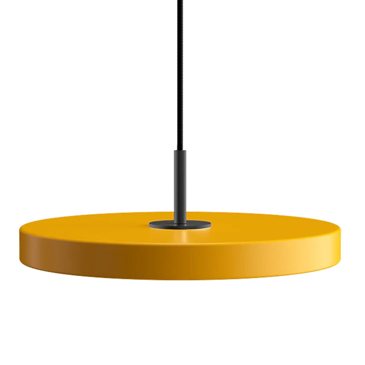Asteria Pendel Mini - Saffron Yellow / Black - Ø: 31 cm - Umage