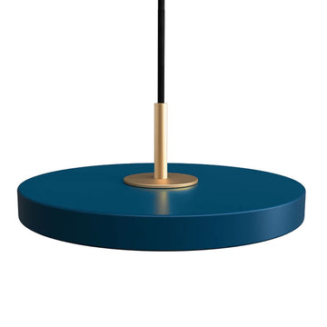 Asteria Pendel Mini - Petrol Blue / Brass - Ø: 31 cm - Umage