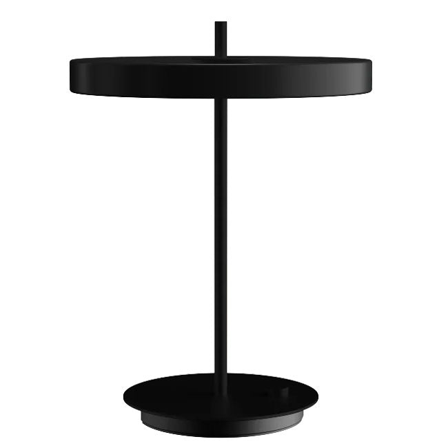 Asteria bordlampe - Black / Black Base - H: 41,5 cm - Umage