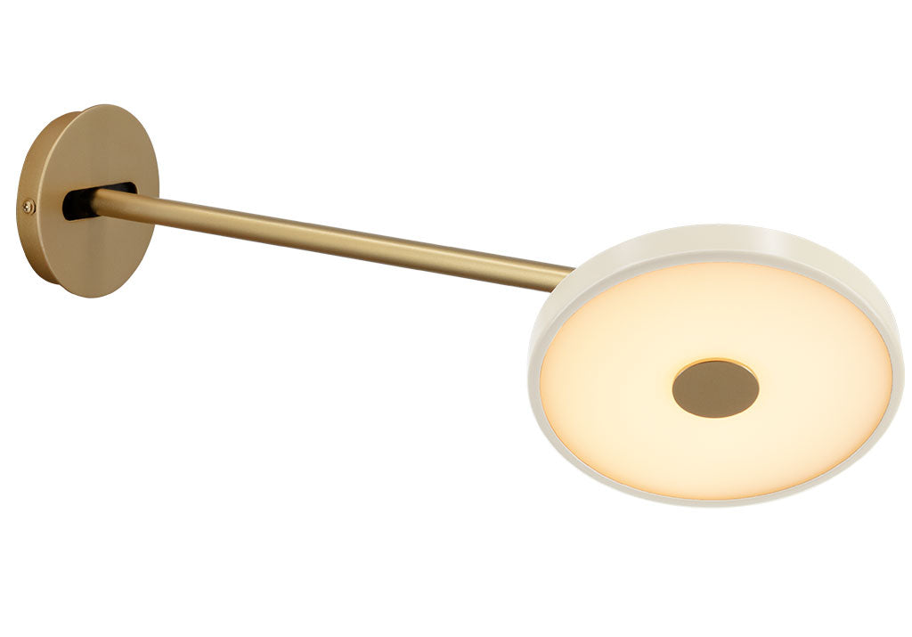 Asteria Wall Væglampe - Long - Pearl White - Umage