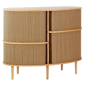Audacious Highboard Skænk - Oak / Sugar Brown - 100x120x50 Cm - Umage