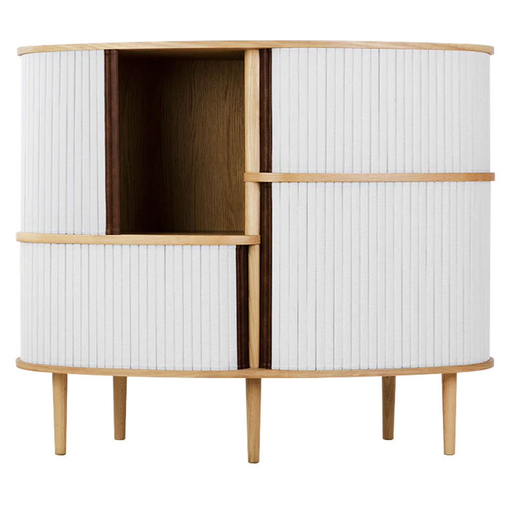 Audacious Highboard Skænk - Oak / Sterling - 100x120x50 Cm - Umage