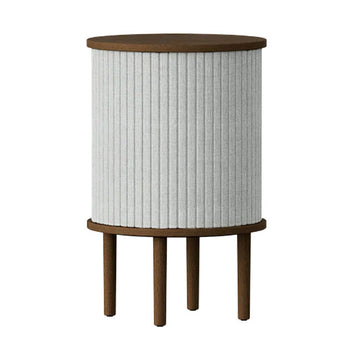 Audacious Sidebord - Dark Oak/Sterling - H: 59,3 cm - Umage