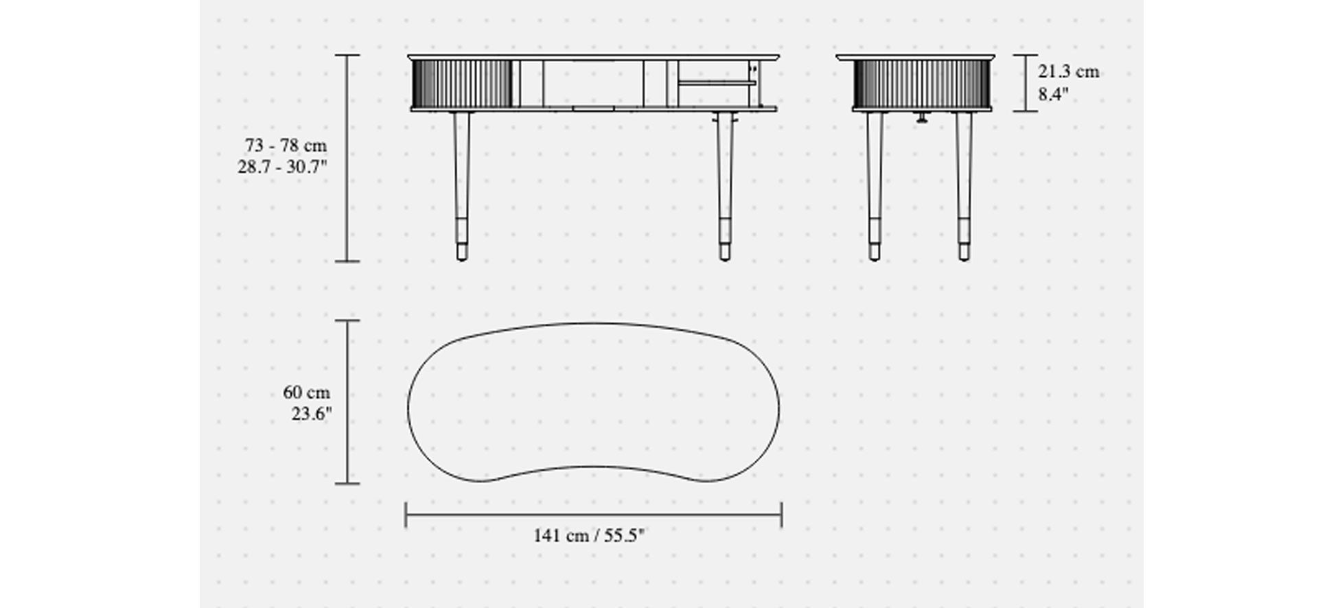 Audacious Skrivebord - Umage