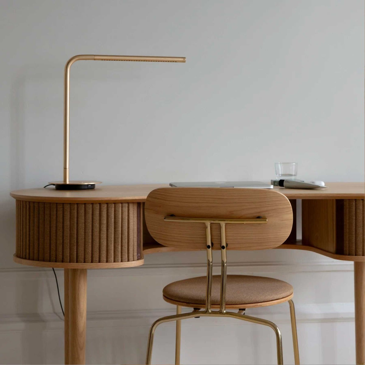 Audacious Skrivebord - Oak / Sugar Brown - Umage