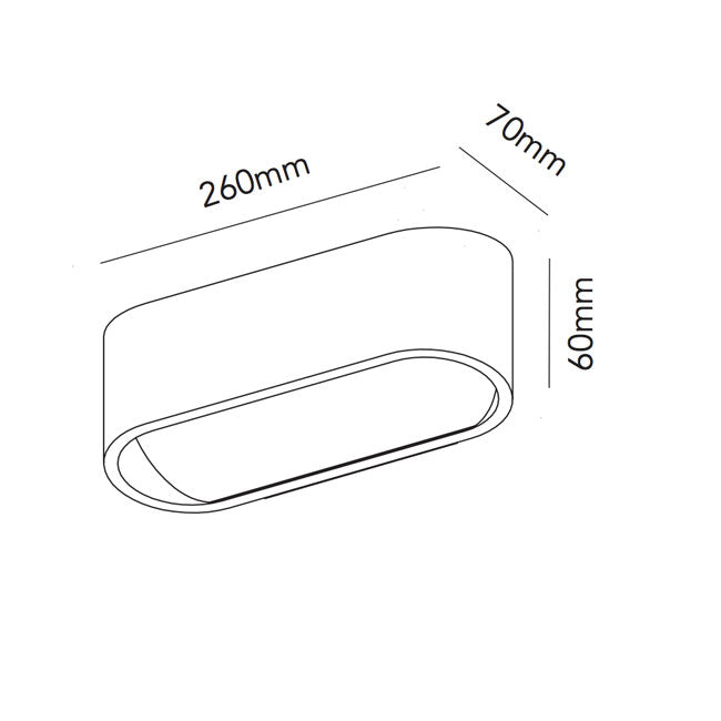 Aura W1 væglampe - Light Point
