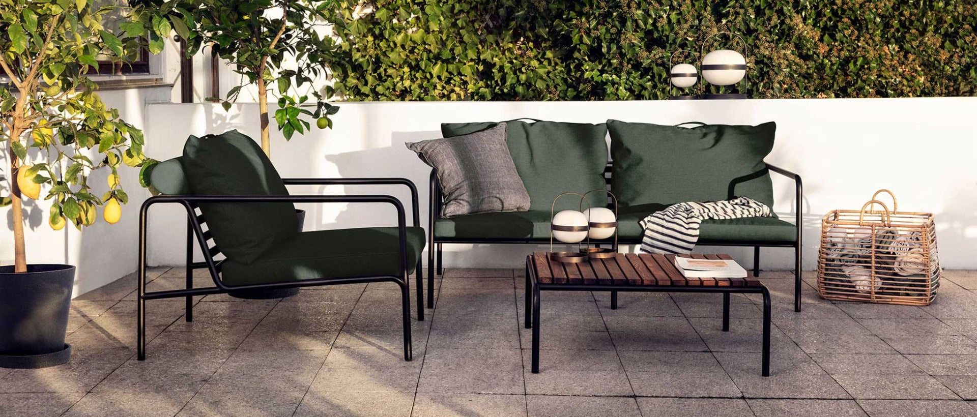 AVON Lounge ottoman - HOUE