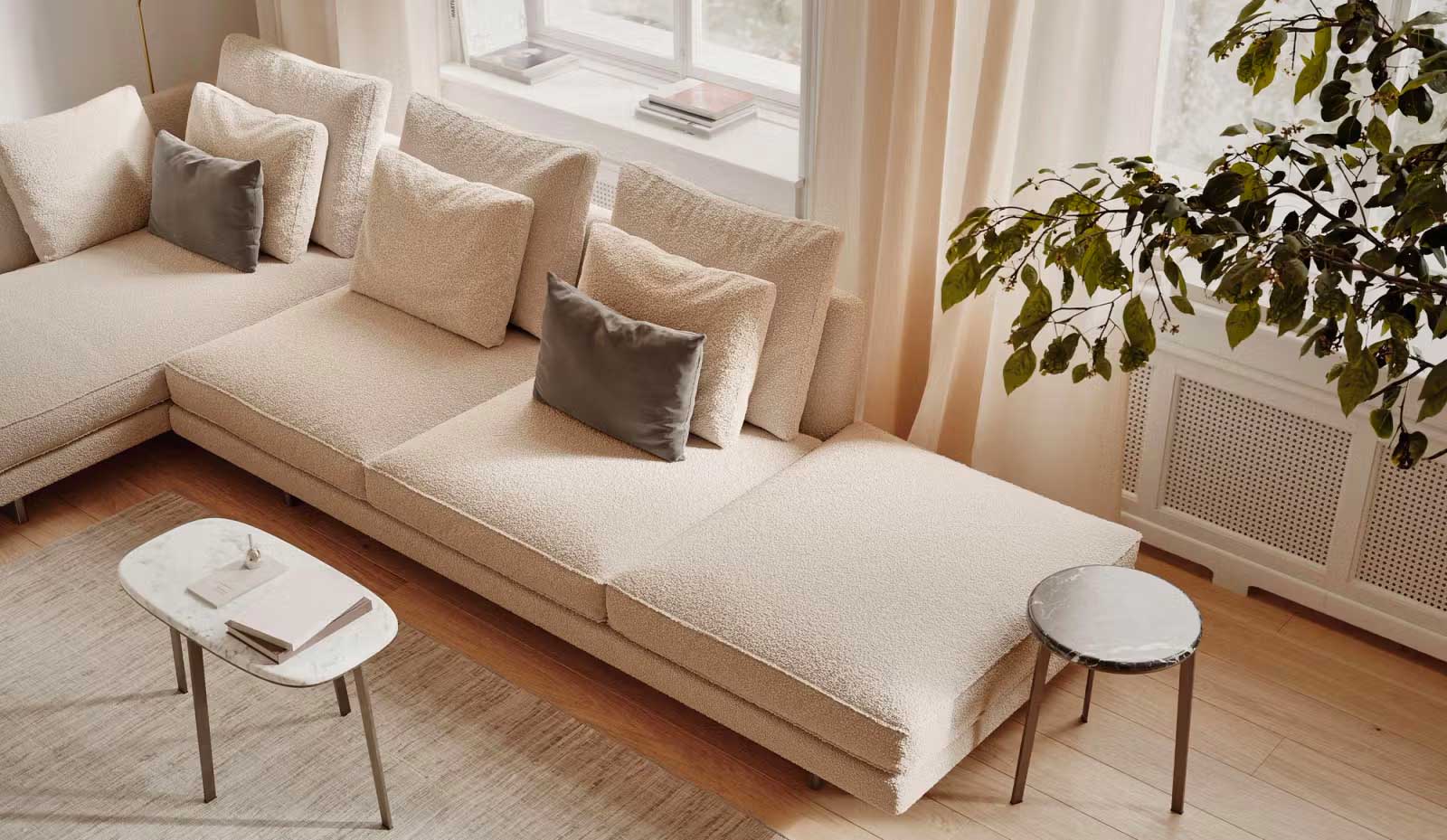 Savoy 3 Pers. sofa m/Chaiselong - Bensen