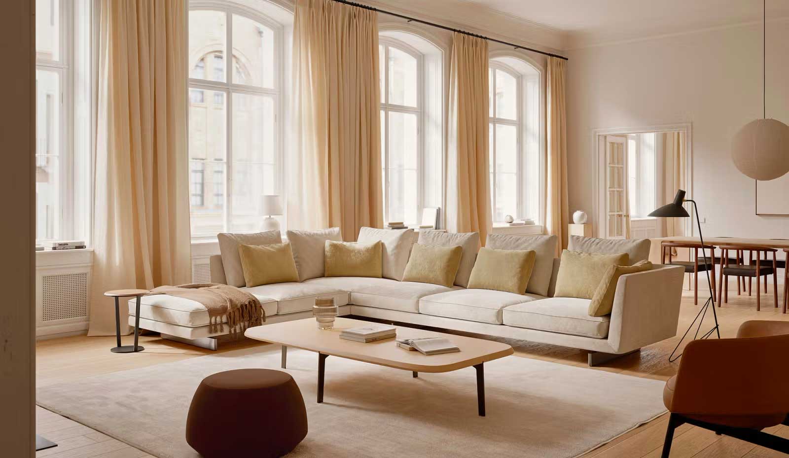 Savoy 3 Pers. sofa m/Chaiselong - Bensen