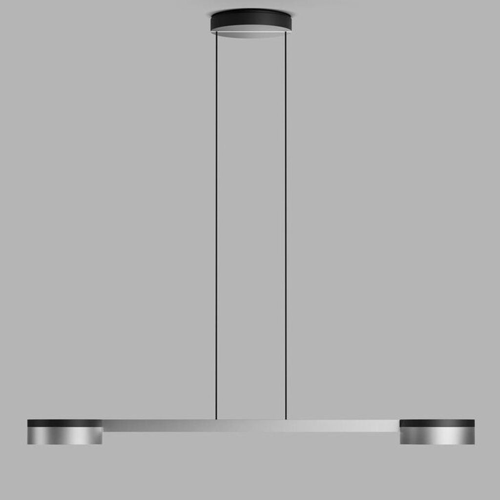 BLADE Pendel S2 Slim - Matt Black / Satin Silver - Light Point / Studio F. A. Porsche