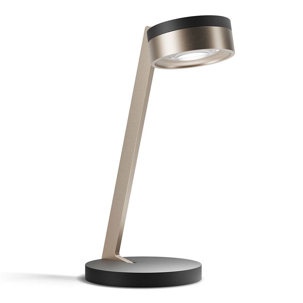 BLADE T1 Slim Bordlampe - Matt Black / Satin Gold - Light Point / Studio F. A. Porsche