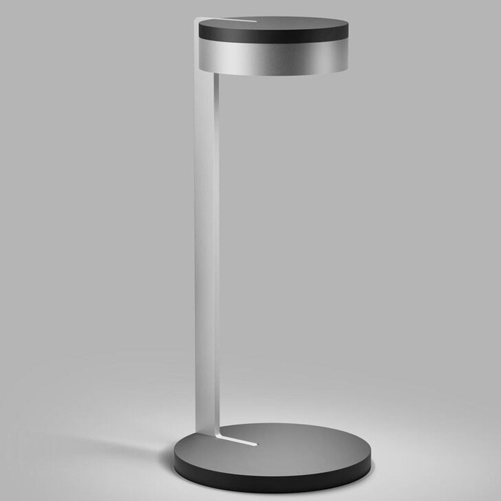 BLADE T2 Slim Bordlampe - Matt Black / Satin Silver - Light Point / Studio F. A. Porsche
