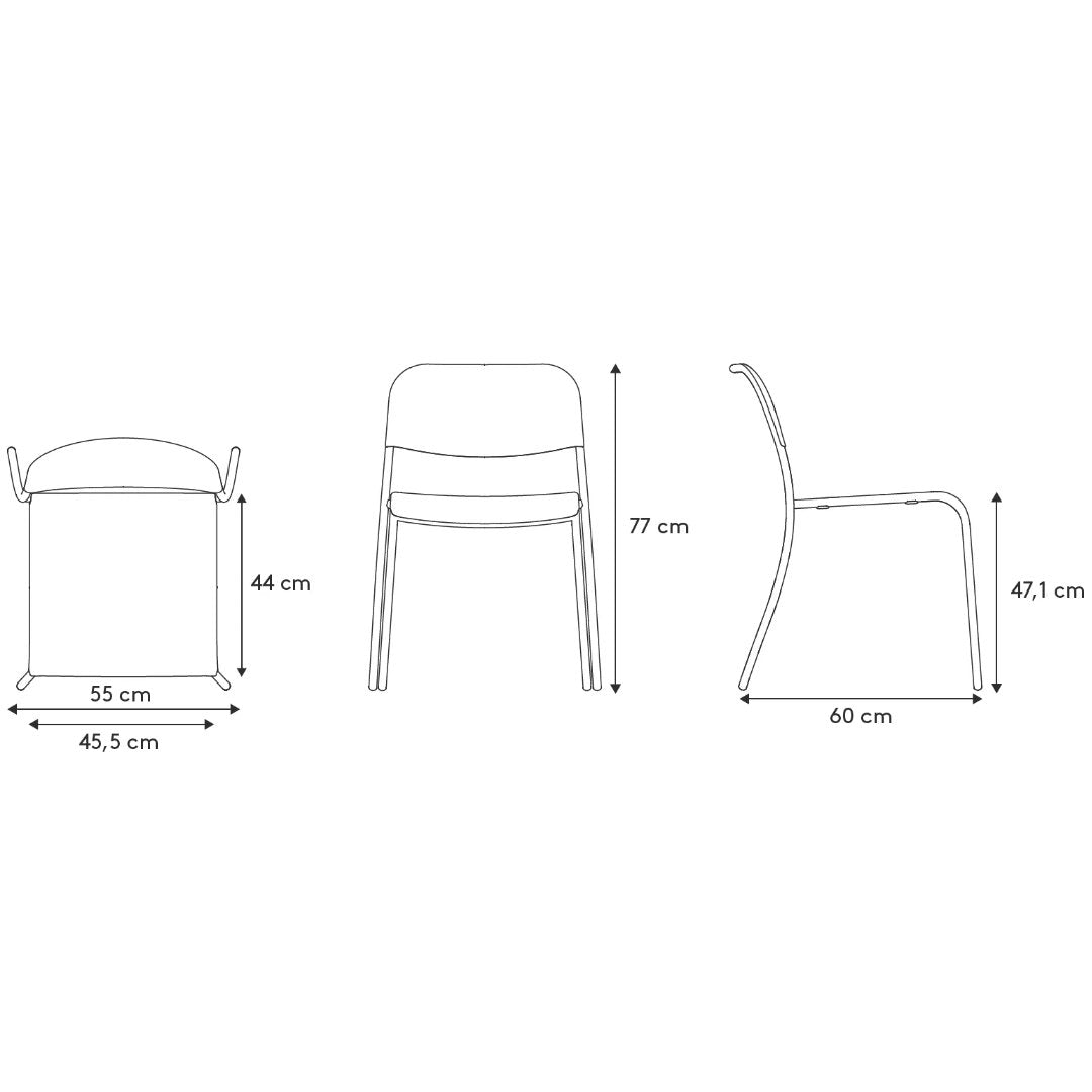 Yua Chair Havestol - Blomus