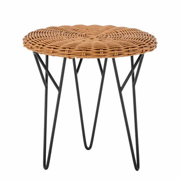 Roccas Sofabord - Brun, Polyrattan - 46x46 - Bloomingville