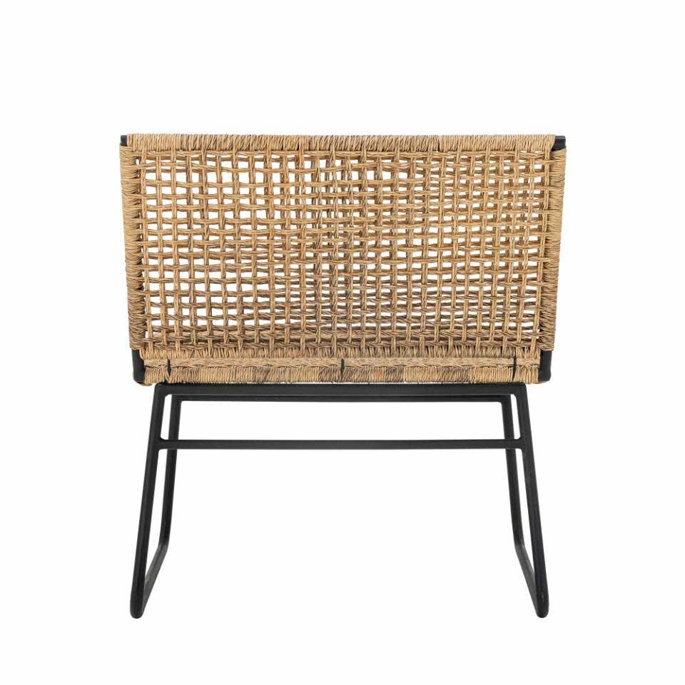 Vallone Loungestol - Natur, Polyrattan - Bloomingville