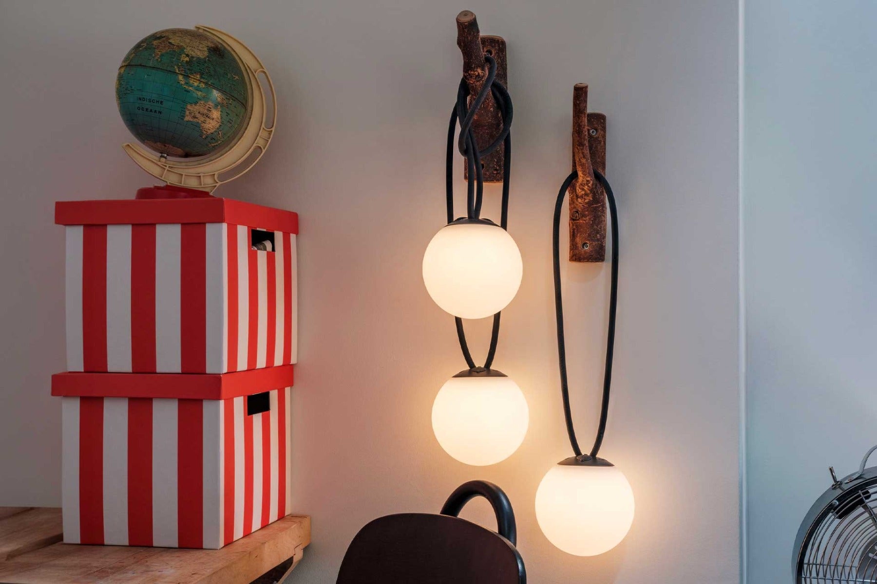 Bolleke Mini La Surprise lampe - Anthracite - Fatboy
