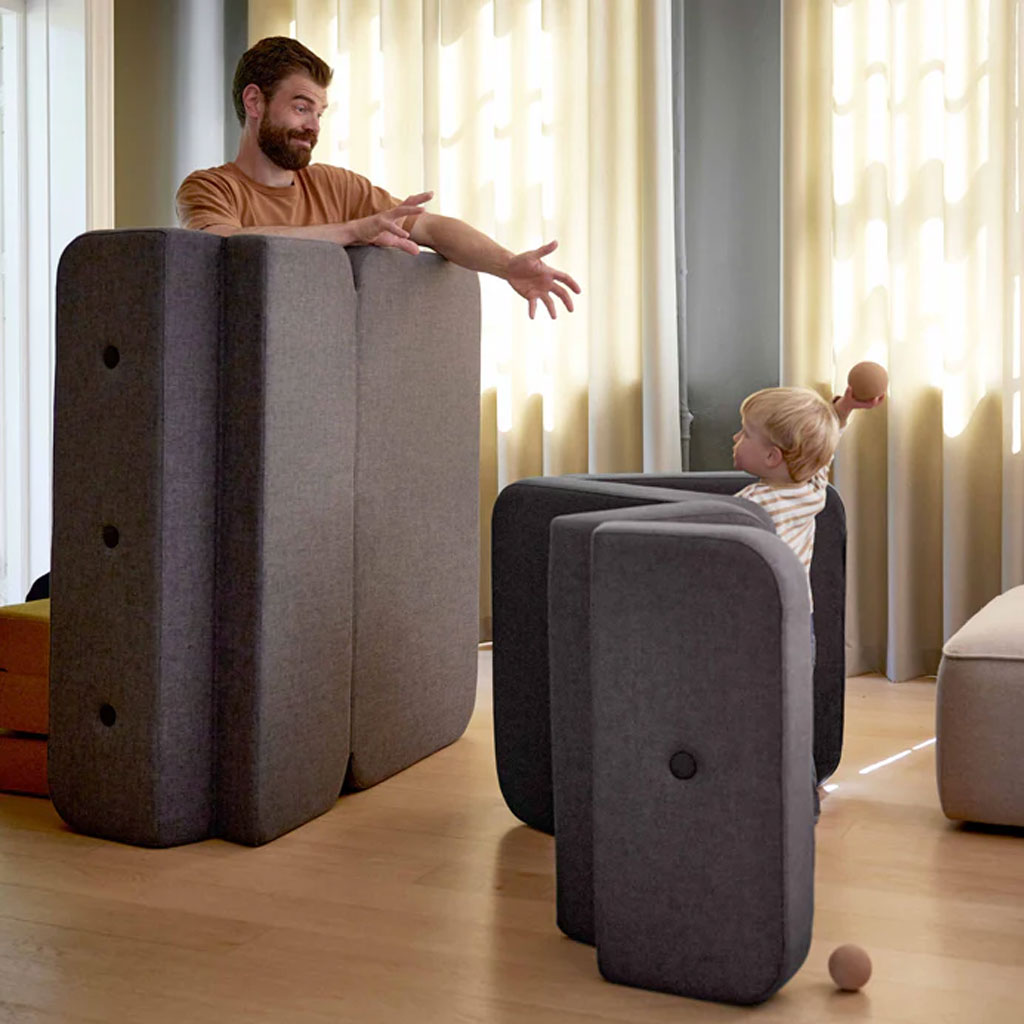 KK3 Fold Sofa Single - by KlipKlap