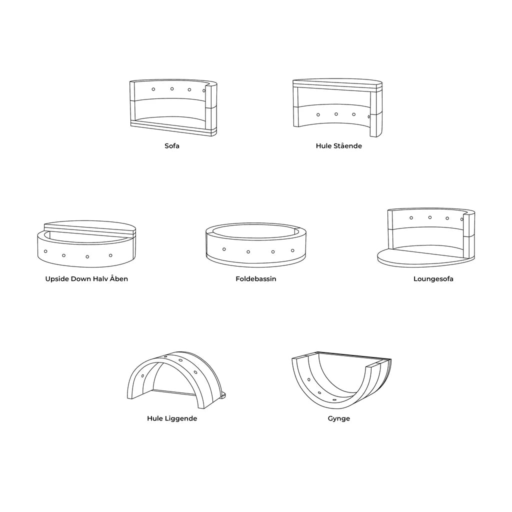 KK Play Fold Circle Madras - by KlipKlap
