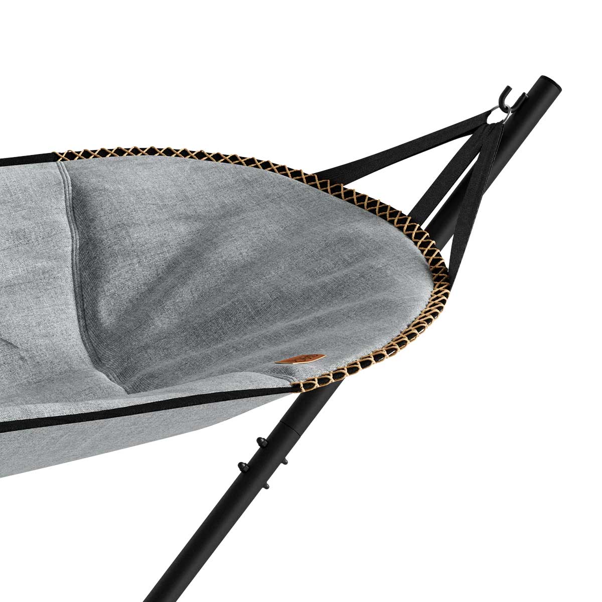 Cobana Hammock Hængekøje - Aluminium inkl. Cover - Sand Melange - SACKit