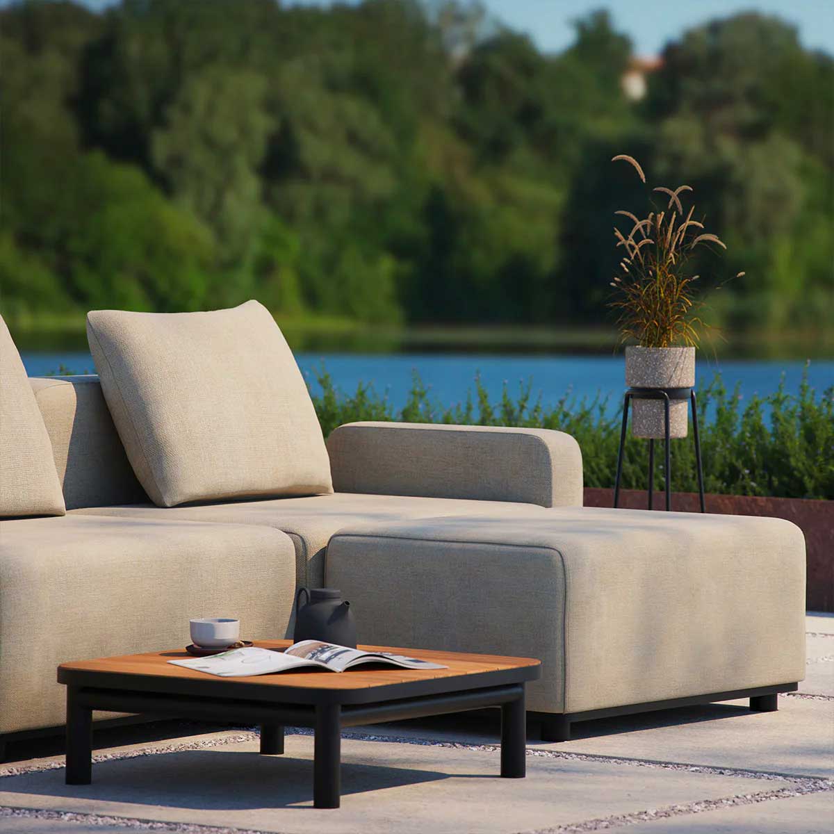 Cobana Lounge Sofa Puf - SACKit