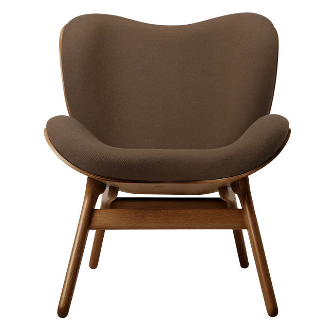 A Conversation Piece Lænestol - Dark Oak/Mocca - H: 83 cm - Umage