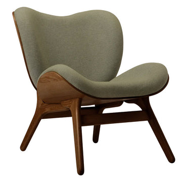 A Conversation Piece Lænestol - Dark Oak/Morning meadows - H: 83 cm - Umage