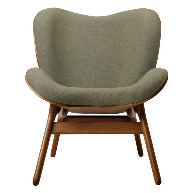 A Conversation Piece Lænestol - Dark Oak/Morning meadows - H: 83 cm - Umage