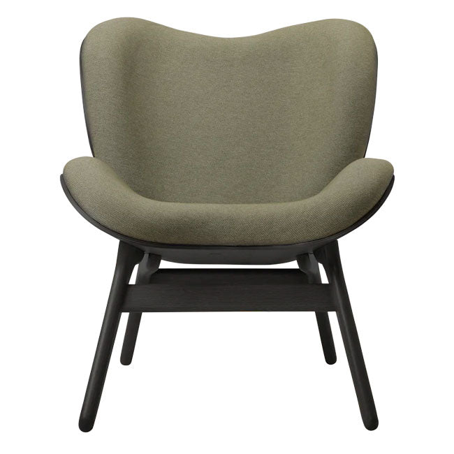 A Conversation Piece Lænestol - Black / Morning meadows - H: 83 cm - Umage