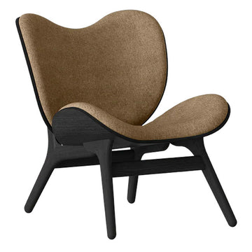 A Conversation Piece Lænestol - Black/Sugar Brown - H: 83 cm - Umage