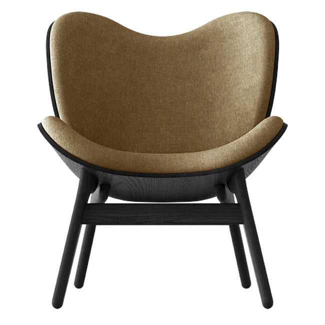 A Conversation Piece Lænestol - Black/Sugar Brown - H: 83 cm - Umage