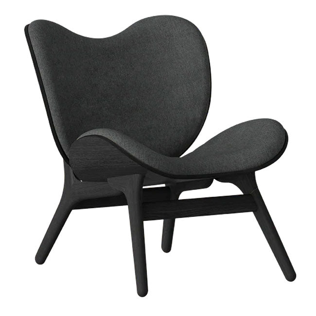 A Conversation Piece Lænestol - Black/Shadow - H: 83 cm - Umage