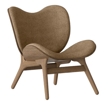 A Conversation Piece Lænestol - Dark Oak/Sugar Brown - H: 83 cm - Umage
