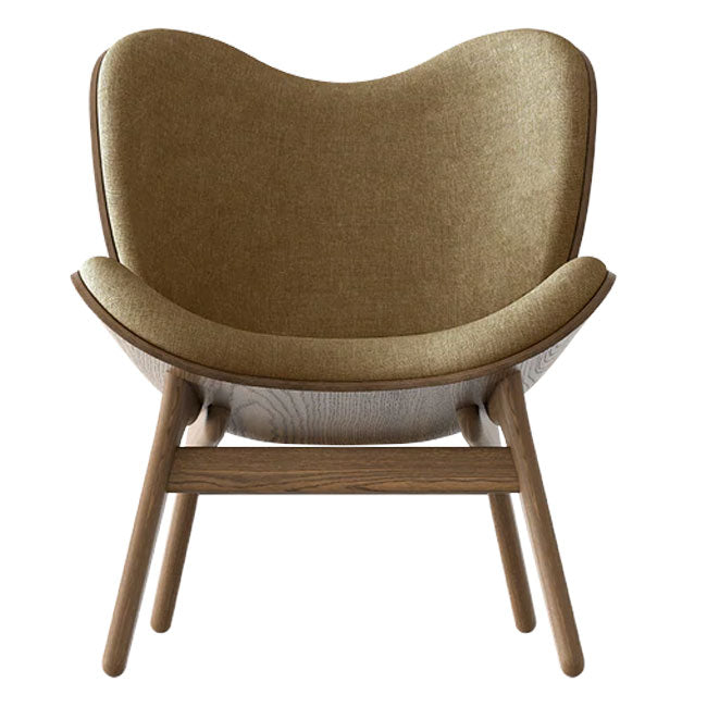 A Conversation Piece Lænestol - Dark Oak/Sugar Brown - H: 83 cm - Umage
