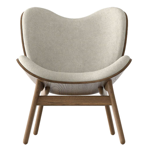 A Conversation Piece Lænestol - Dark Oak/White Sands - H: 83 cm - Umage