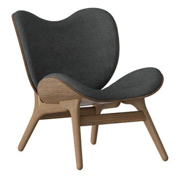 A Conversation Piece Lænestol - Dark Oak/Shadow - H: 83 cm - Umage