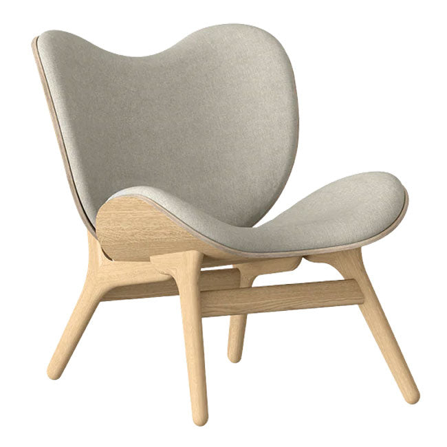 A Conversation Piece Lænestol - Oak/Sterling - H: 83 cm - Umage
