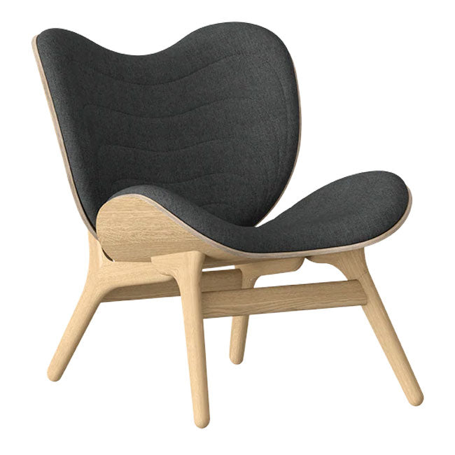 A Conversation Piece Lænestol - Oak/Shadow - H: 83 cm - Umage