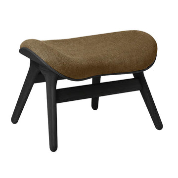 A Conversation Piece Ottoman - Black / Sugar Brown - H: 43 cm - Umage