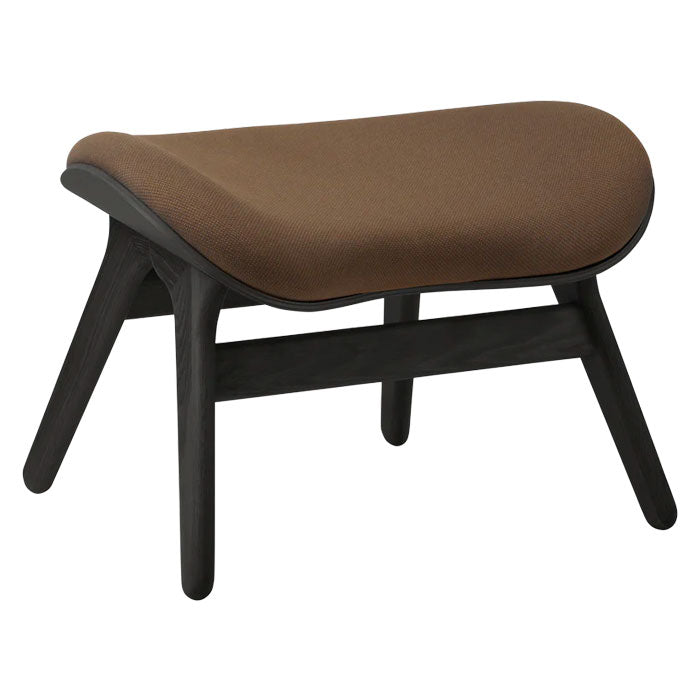 A Conversation Piece Ottoman - Black / Mocca - H: 43 cm - Umage