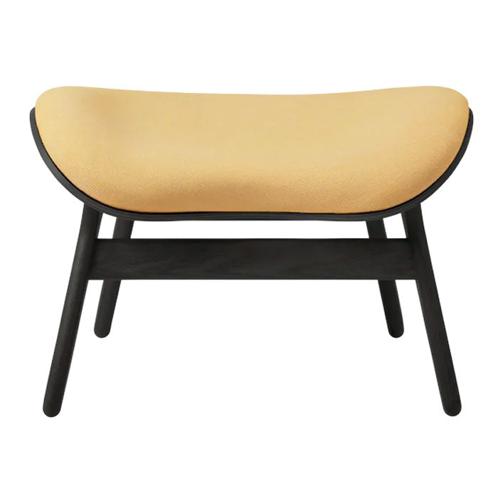 A Conversation Piece Ottoman - Black / Summer shine - H: 43 cm - Umage