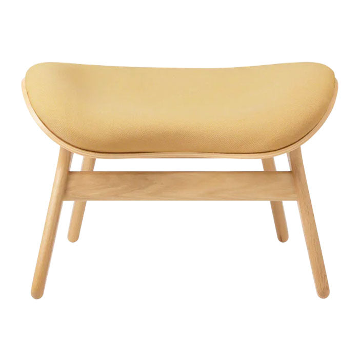 A Conversation Piece Ottoman - Oak / Summer shine - H: 43 cm - Umage