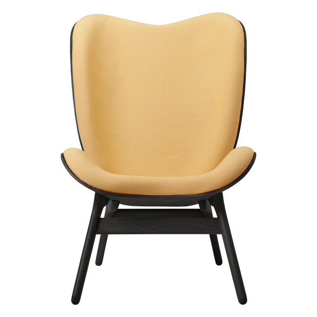 A Conversation Piece Tall Lænestol - Black / Summer shine - H: 106 cm - Umage